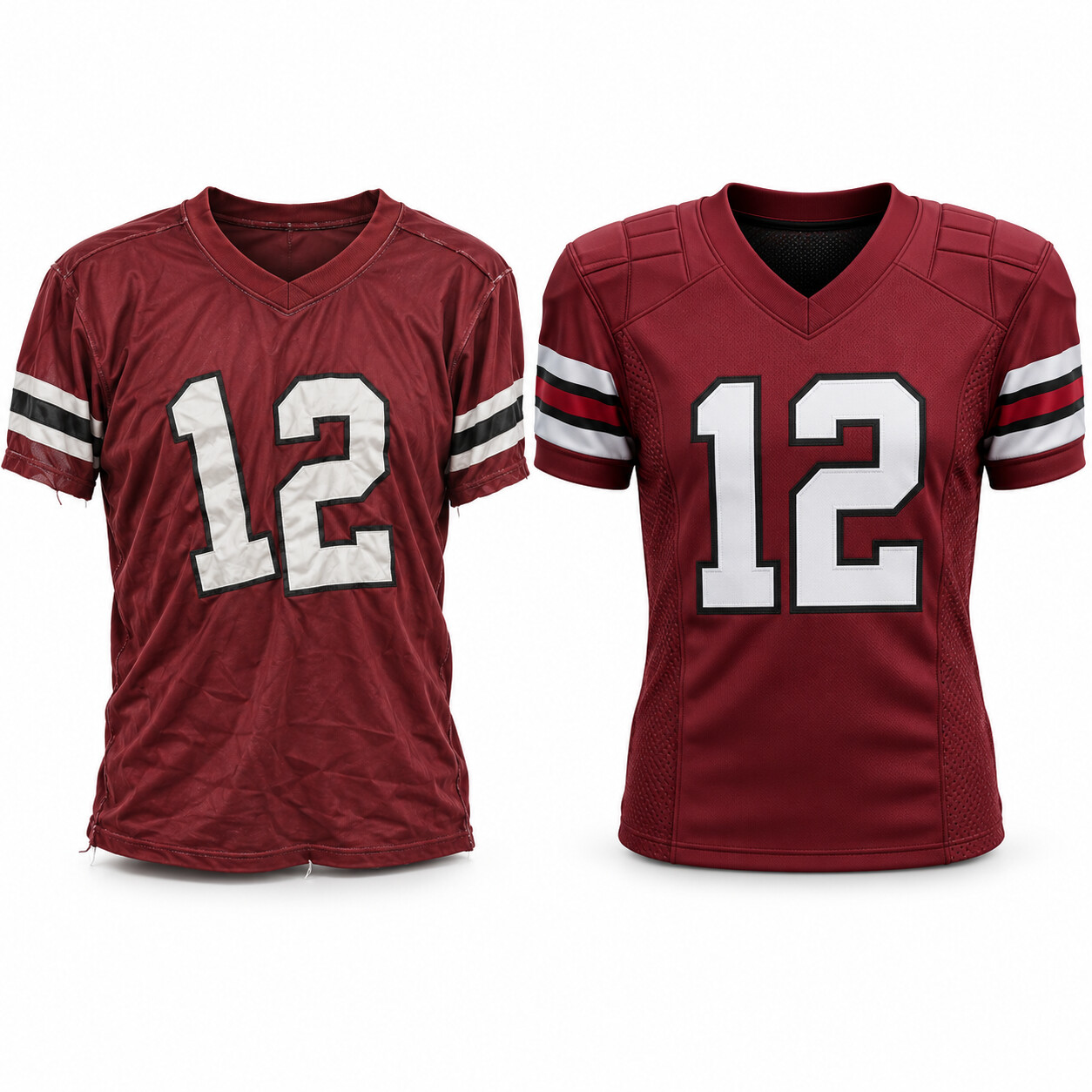 Low quality versus premium football jersey warning signs